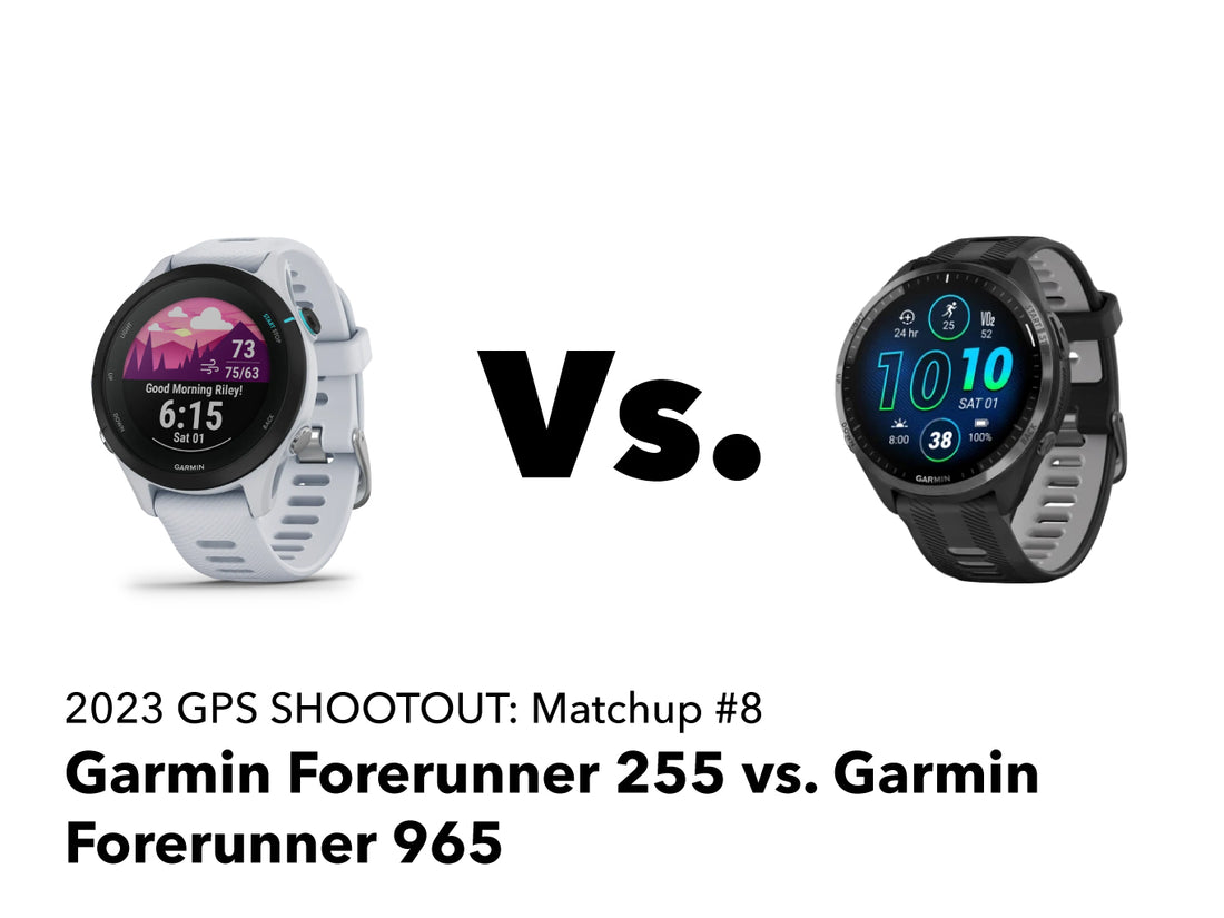 Garmin Forerunner 255 vs Garmin Forerunner 965