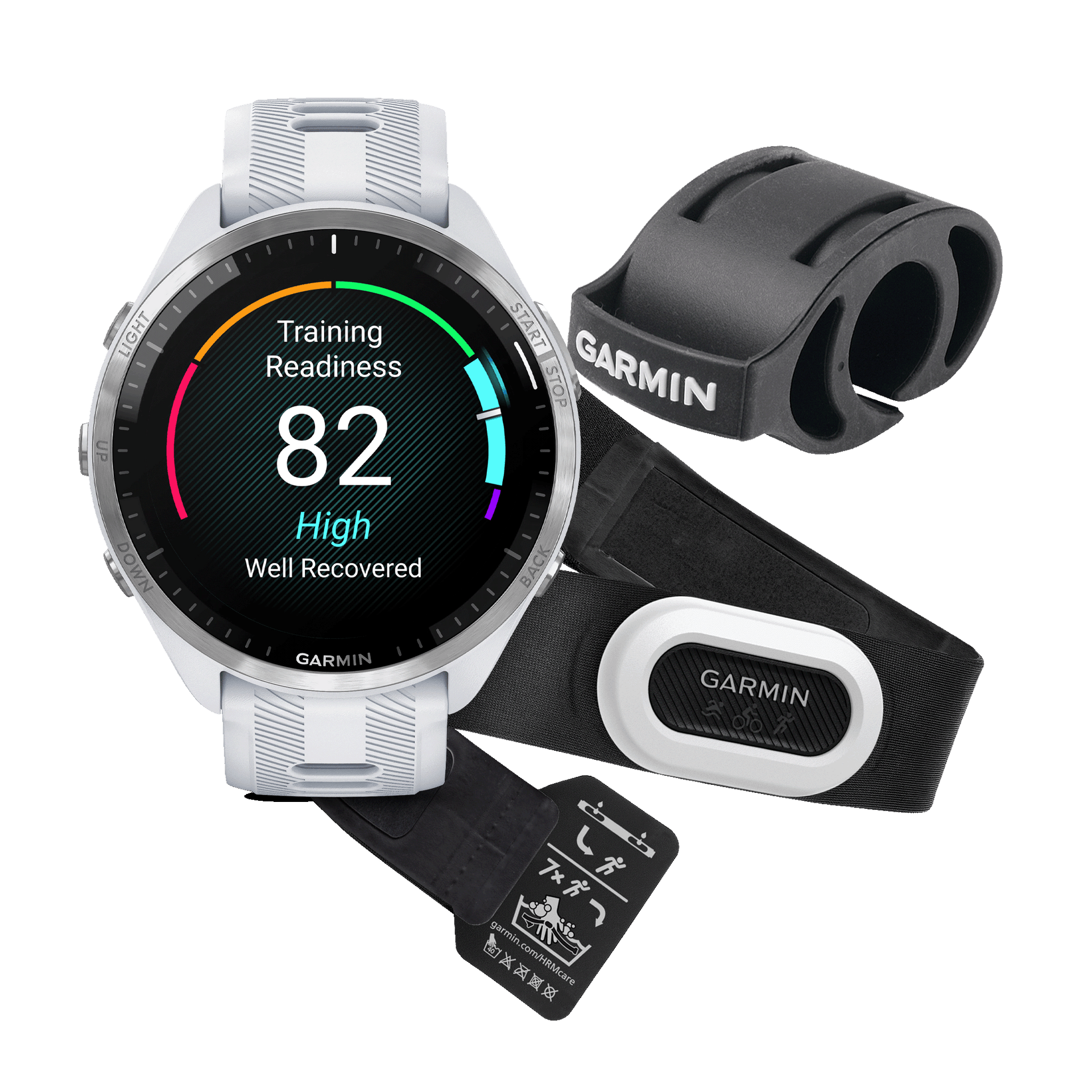 【美品】Garmin ガミン Forerunner 965 (0169) Garmin Forerunner 965 Running Smartwatch AMOLED Yellow